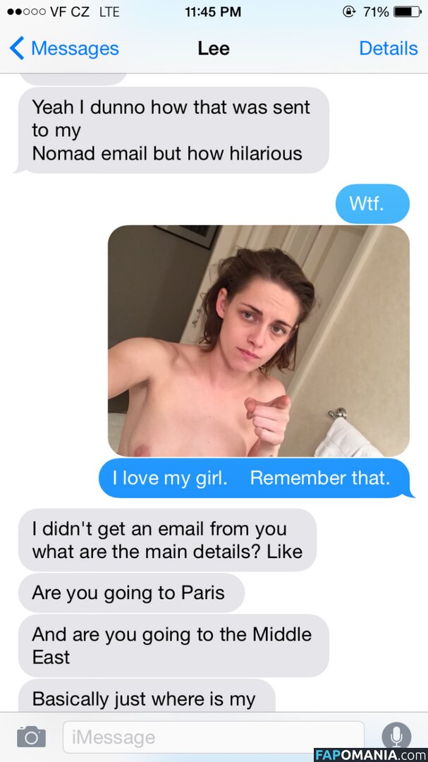 Kristen Stewart Nackt Geleaktes Foto #308