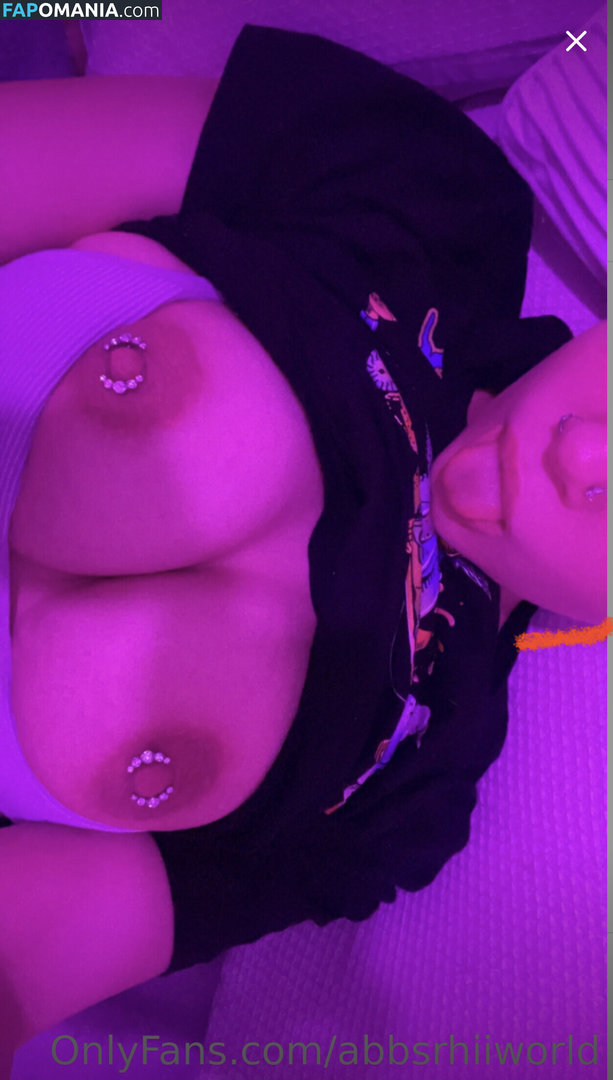 abbsrhii / abbsrhiiworld Nackt OnlyFans  Geleaktes Foto #3