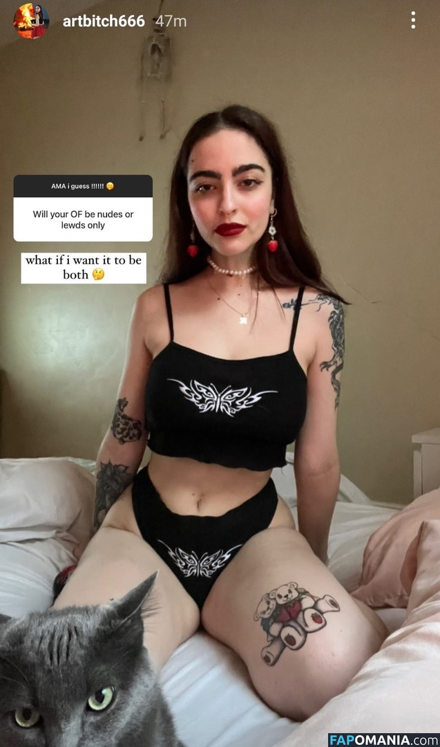 artbitch666 / huhlaynuh Nackt OnlyFans  Geleaktes Foto #3