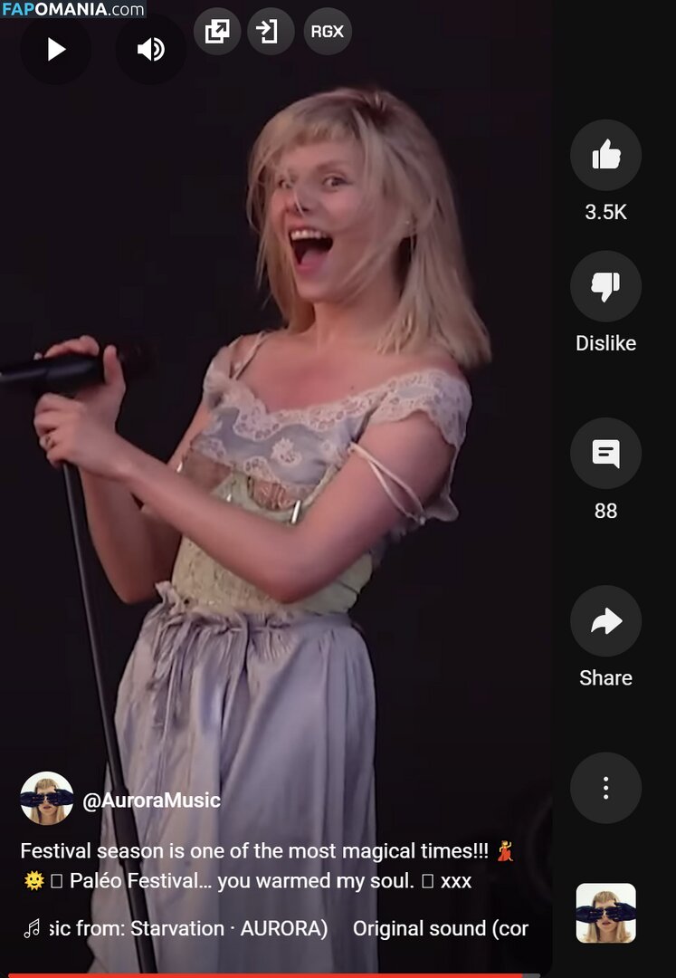 Aurora Aksnes / auroramusic / singer Nackt OnlyFans  Geleaktes Foto #200