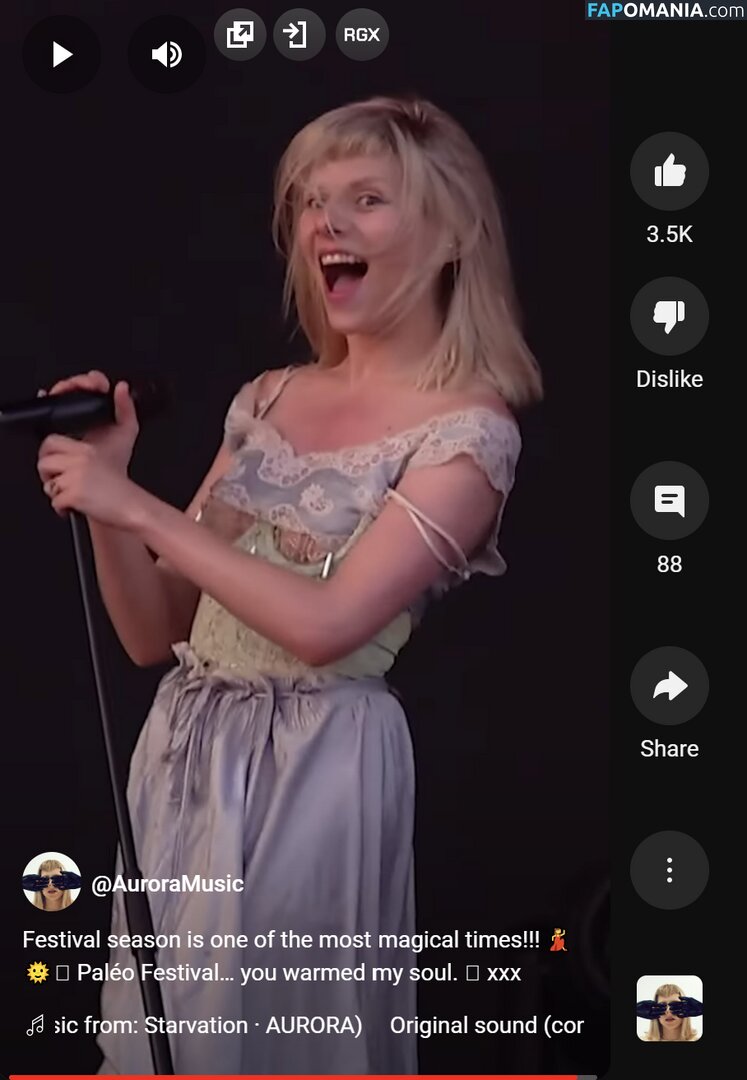Aurora Aksnes / auroramusic / singer Nackt OnlyFans  Geleaktes Foto #202