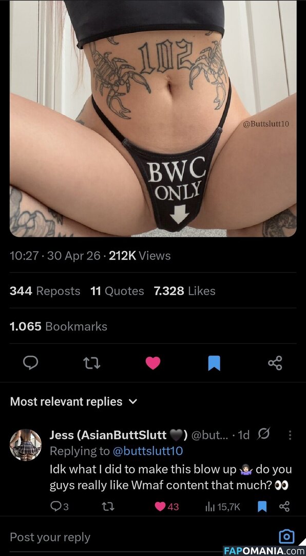 butt_slut / butt_slutt / buttslutt10 Nackt OnlyFans  Geleaktes Foto #1