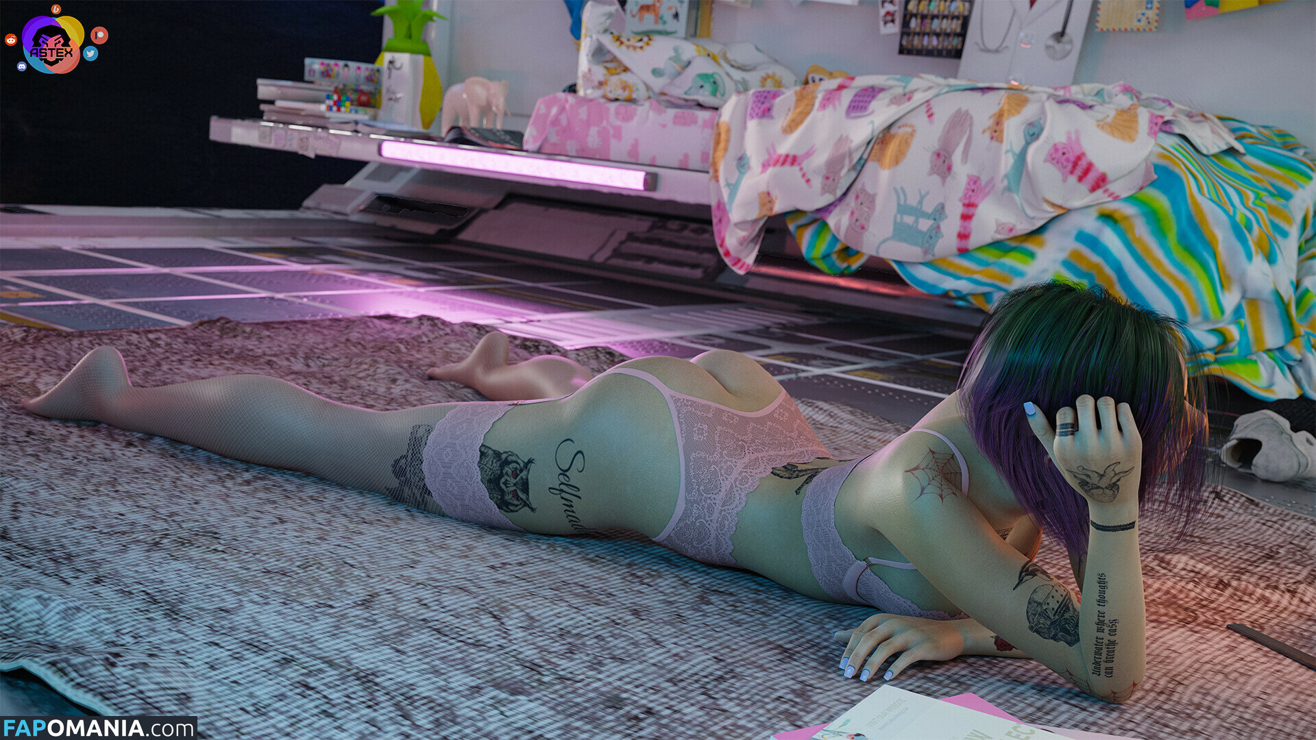 Cyberpunk 2077 / cyberpunkgame Nackt OnlyFans  Geleaktes Foto #672