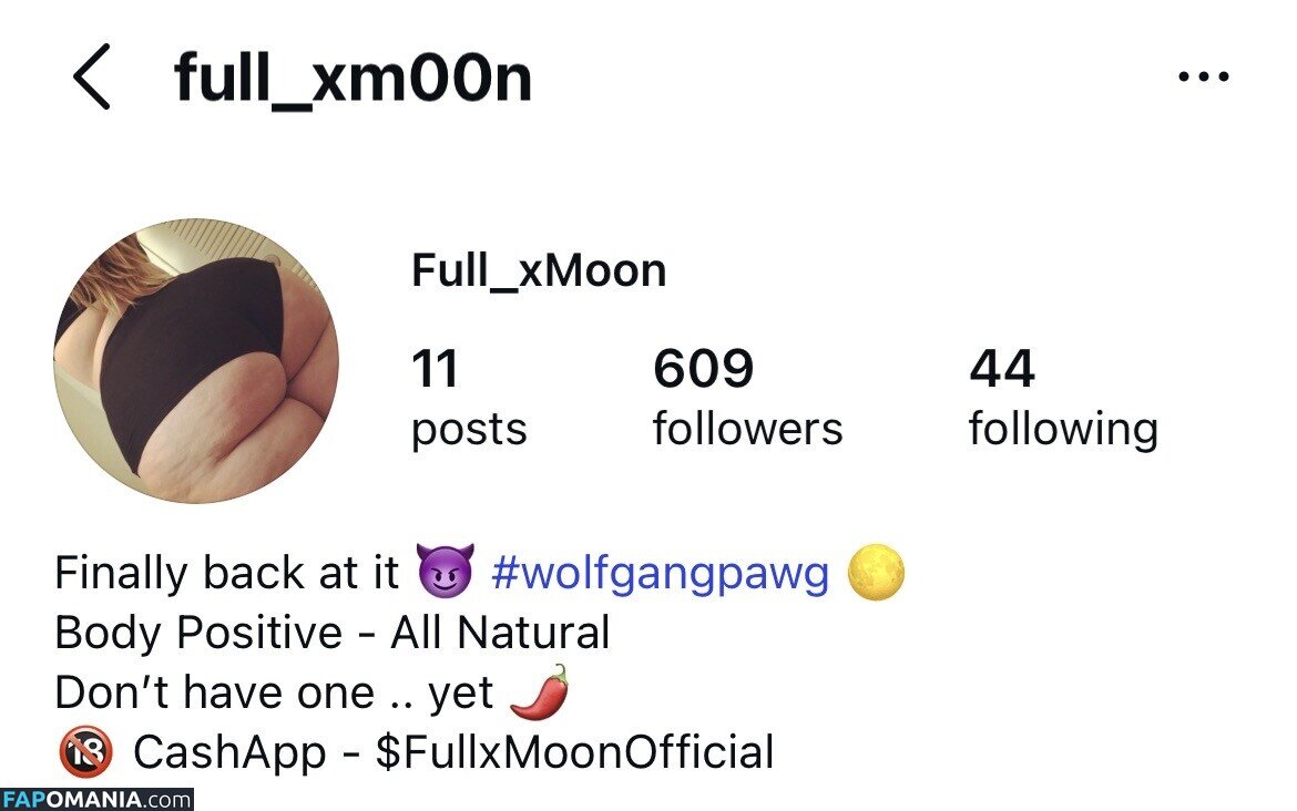 Full_xMoon / full_x_moon_official / fullxmoon Nackt OnlyFans  Geleaktes Foto #2