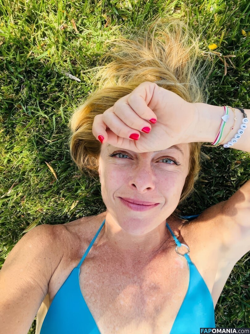 Giorgia Meloni / Italian Prime Minister 🇮🇹 / giorgiameloni Nackt OnlyFans  Geleaktes Foto #1