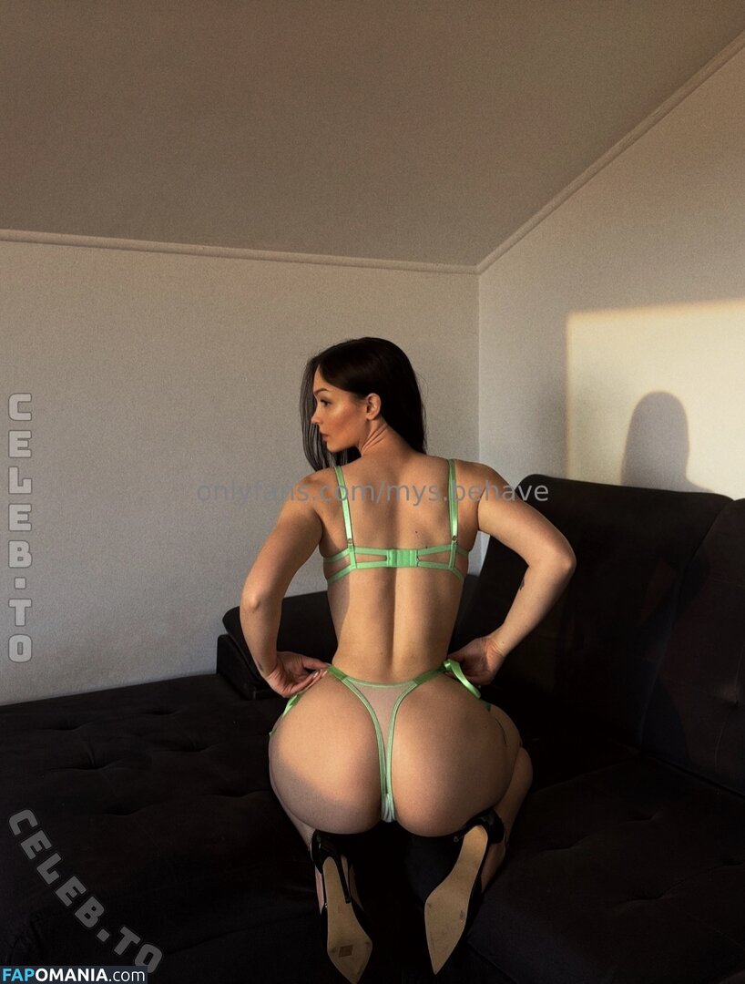 Miss Behave / Mys-behave / https: / mys.behave / mys_behav3 / mys_behave Nackt OnlyFans  Geleaktes Foto #5