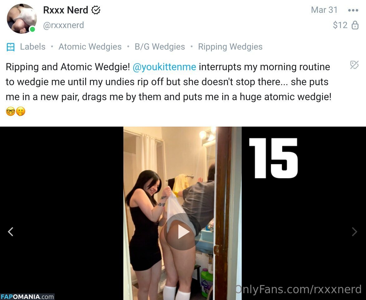 rxxnne25 / rxxxnerd Nackt OnlyFans  Geleaktes Foto #7