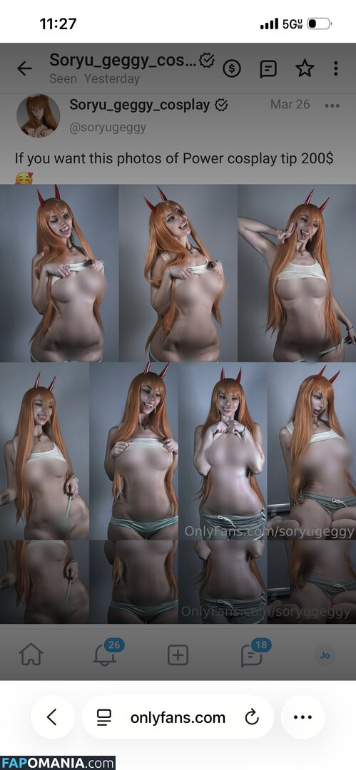 Eugenia Haruno / Soryu Geggy Cosplay / Soryugeggycosplay / soryu_geggy_cosplay / soryugeggy Nackt OnlyFans  Geleaktes Foto #261