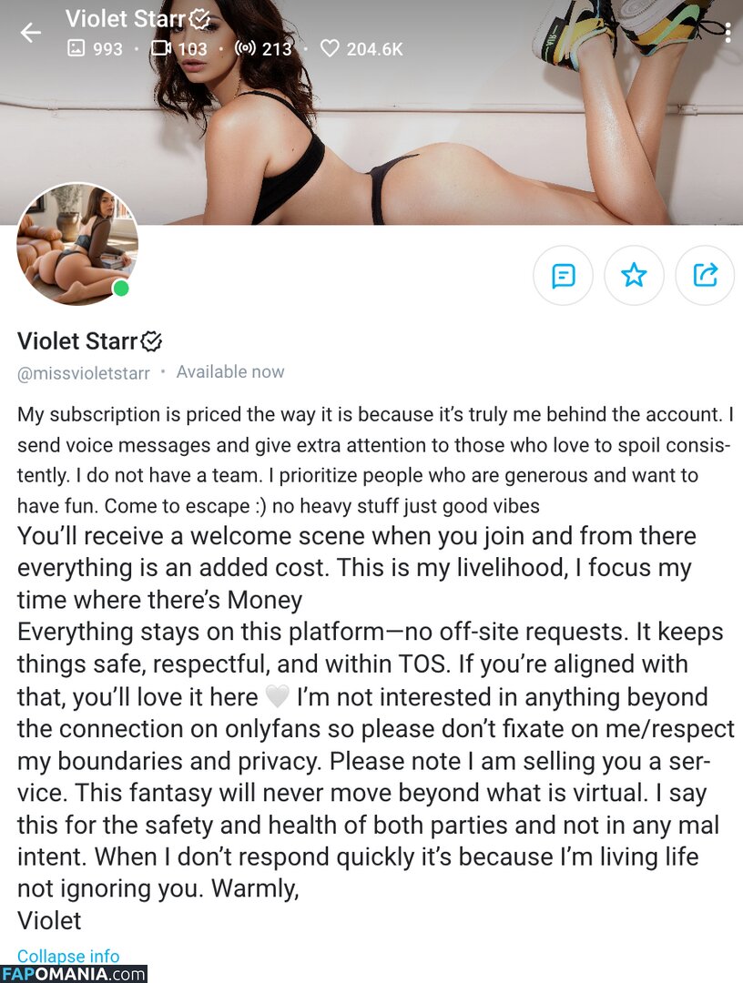 MissVioletStarr / Violet Starr / https: Nackt OnlyFans  Geleaktes Foto #550