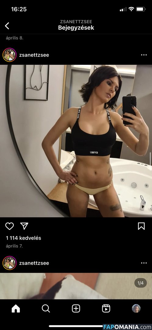 zsanettzsee Nackt OnlyFans  Geleaktes Foto #1